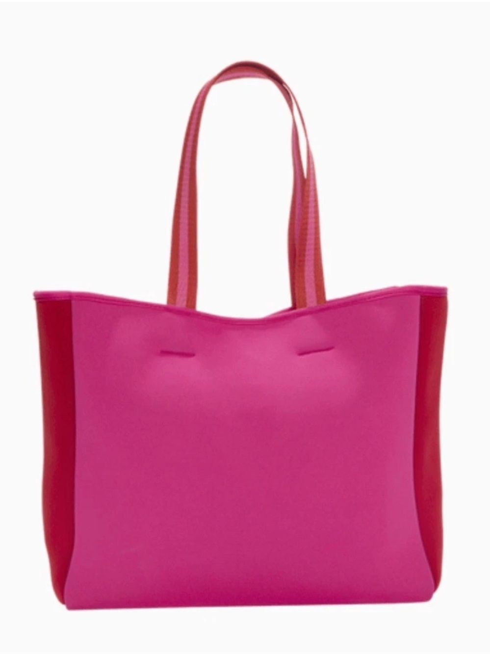 Summersalt neoprene red/pink tote bag